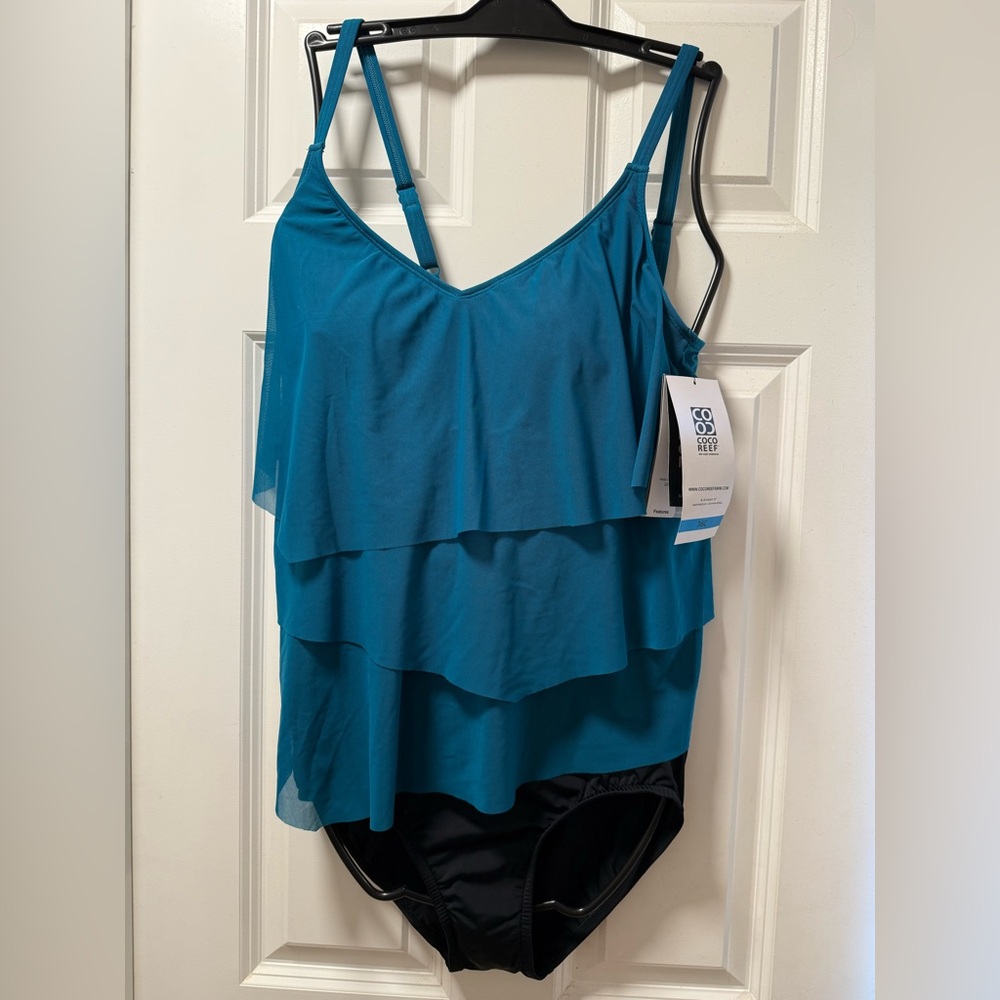Coco Reef Teal Swimsuit